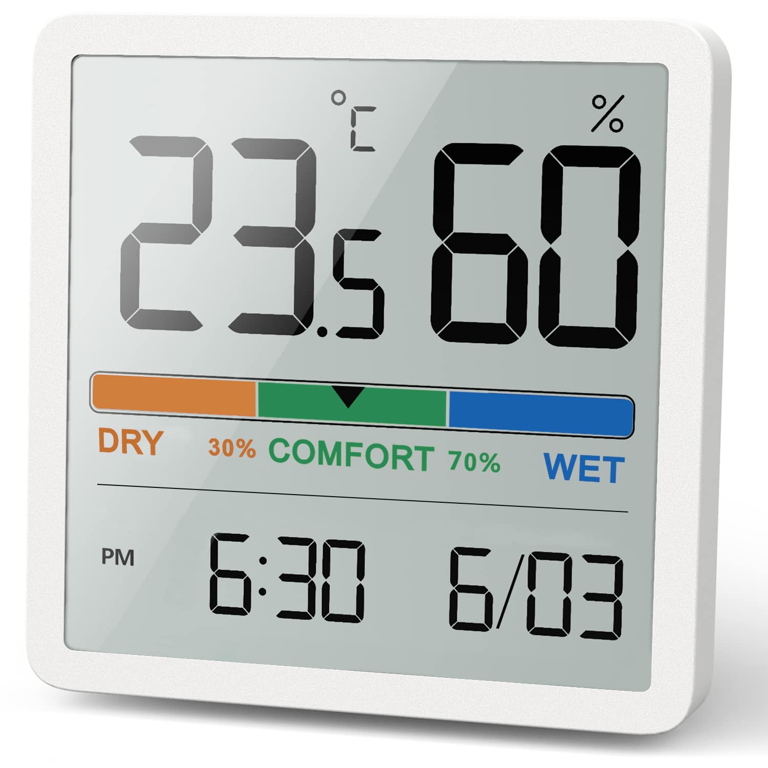 Digital Hygrometer Probe - NOKLEAD New Digital Home Indoor Temperature