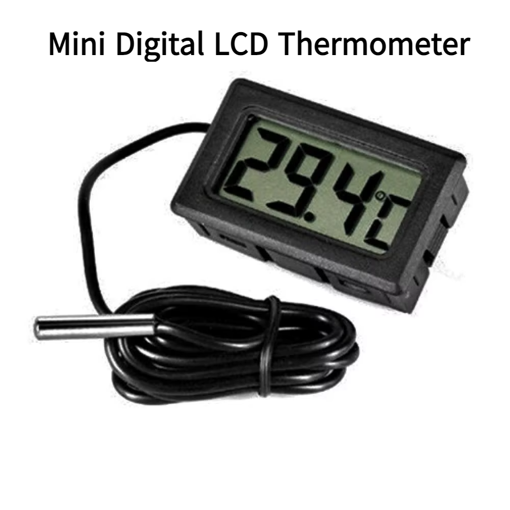 Digital Hygrometer Probe - Mini Digital LCD Thermometer Temperature Room