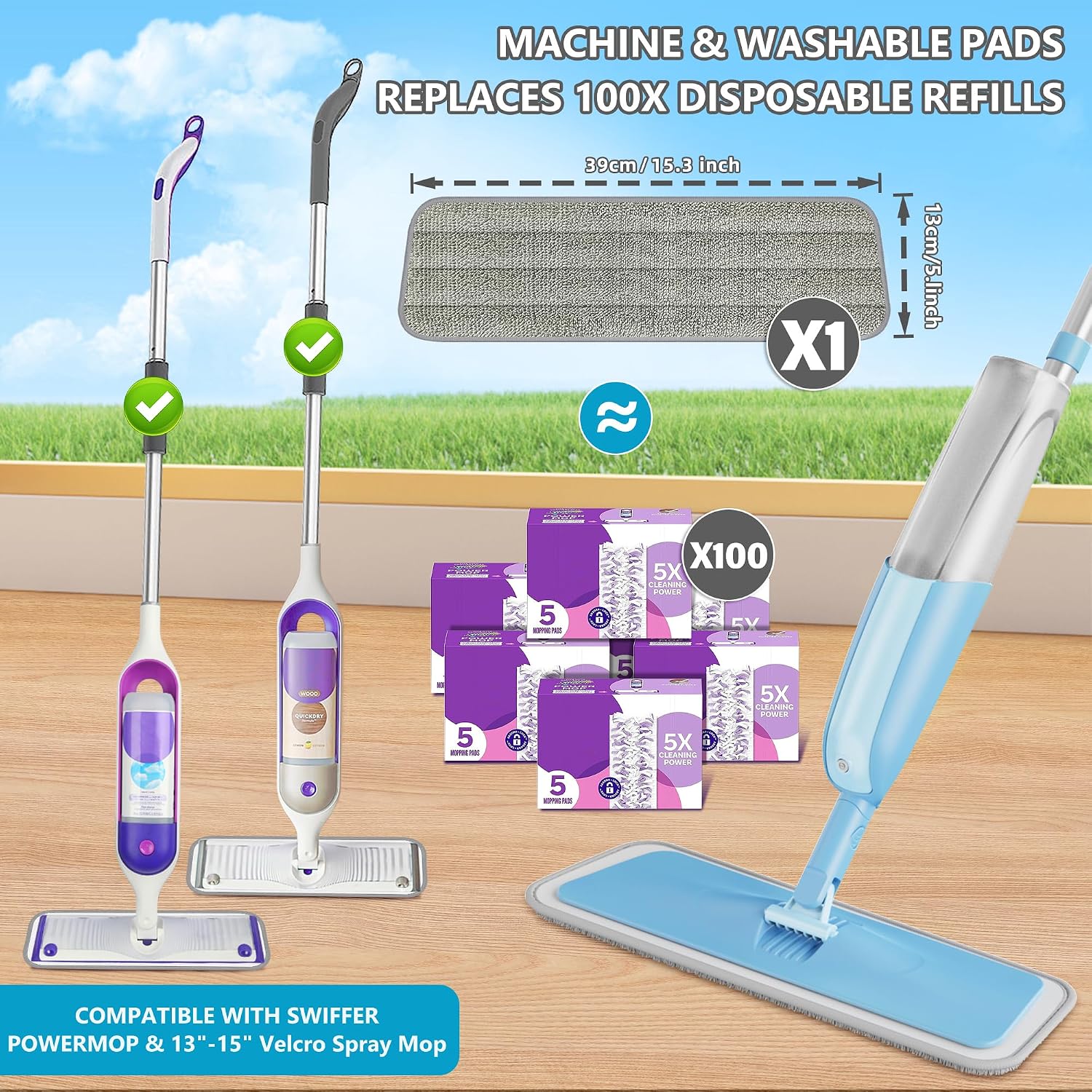 Spray Wet Mops for Hardwood Fl - Ceramic Tile Floor review and price