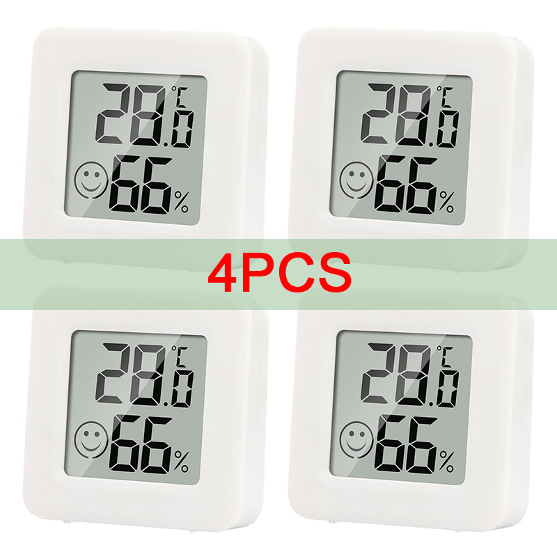 4pcs Mini LCD Hygrometer Therm - Digital Hygrometer Probe review and price
