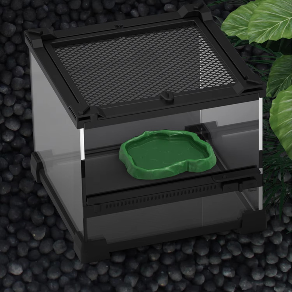 New ABS Resin Reptile Feeder B - Water Dish Reptile review and price