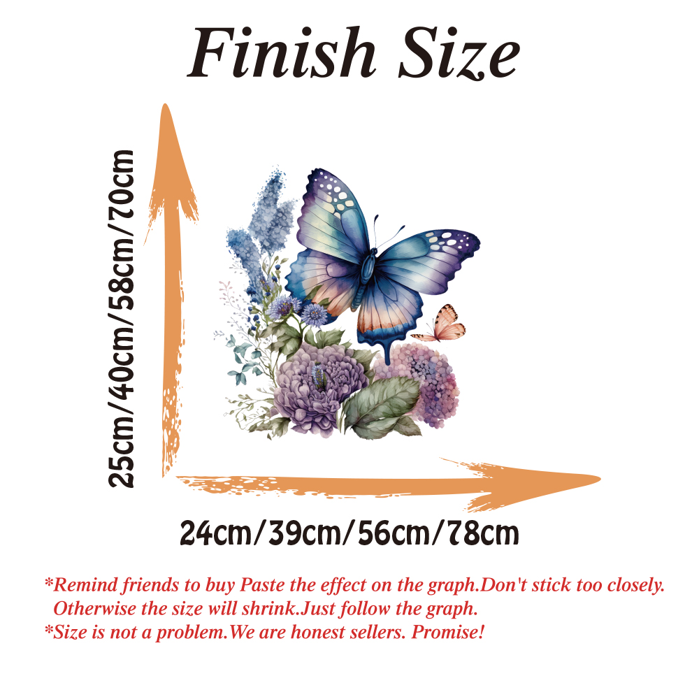 Watercolor Butterfly Flower Wa - Pvc Panel Background review and price
