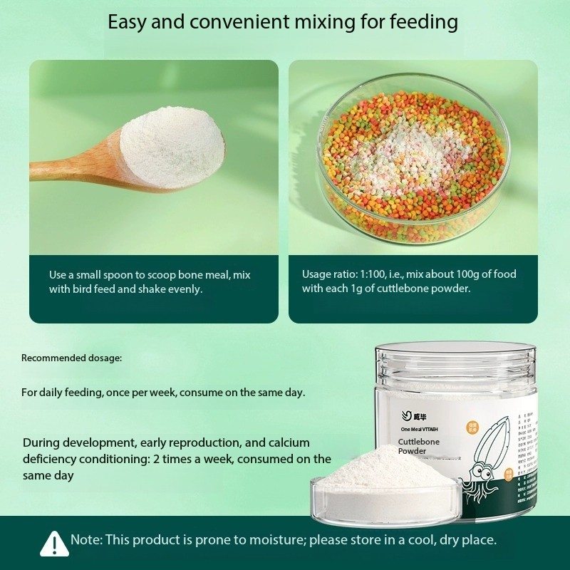 Cuttlefish Bone Powder Rich Ca - Vitamin D3 Reptile review and price