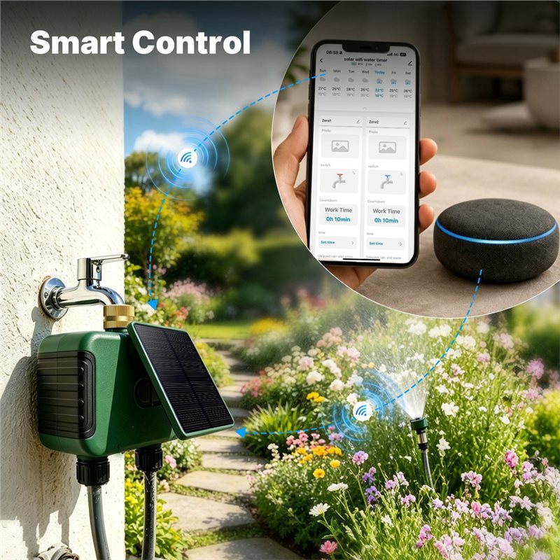 ABMR-Tuya Wifi Smart Solar Dua - Timer Dual Outlet review and price