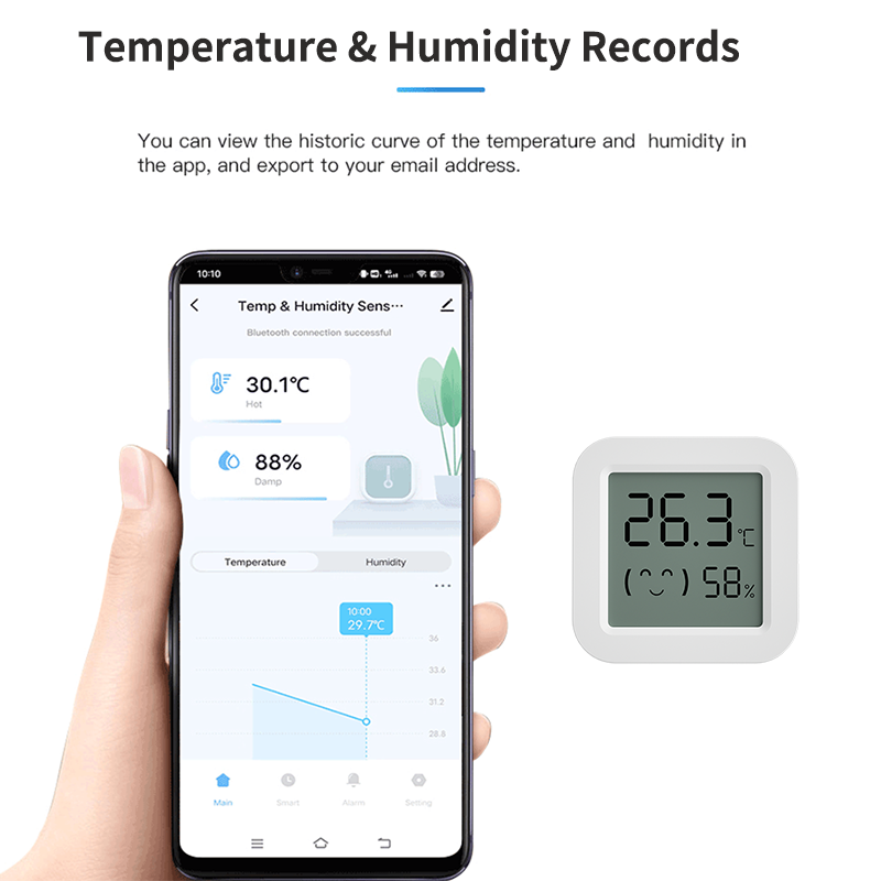 Tuya Zigbee Temperature Humidi - Digital Hygrometer Probe review and price